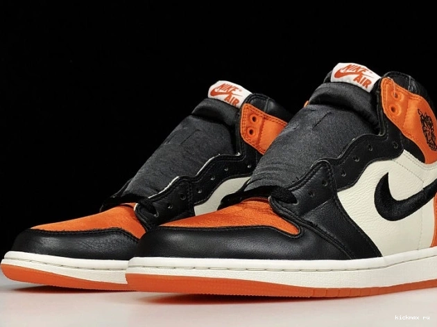 Rep AV3725-010 Shattered Backboard Retro Jordan 1 Womens Air Satin 0804